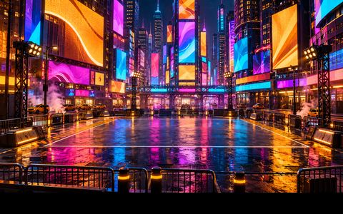 Neon Square